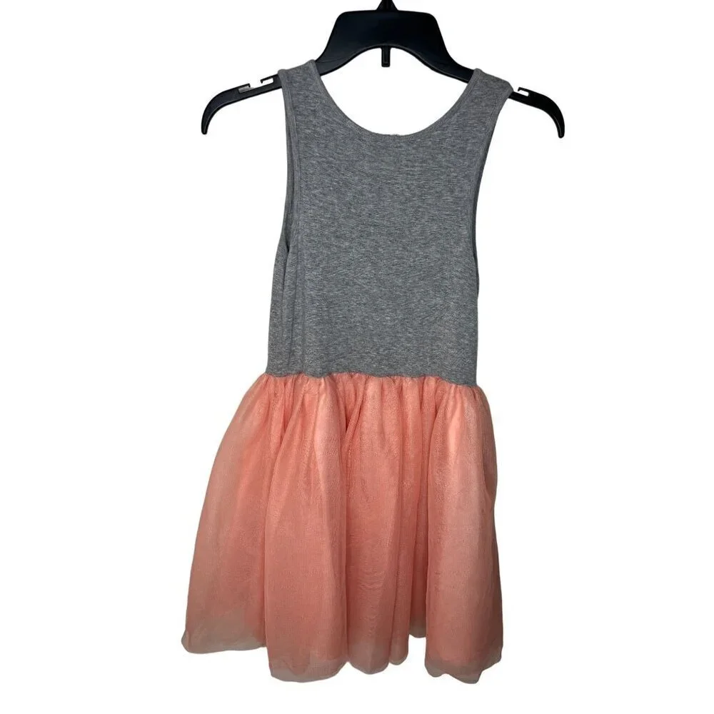 Sean John Girls Faux Leather Jacket & Tulle Dress Set Size M Peach Color